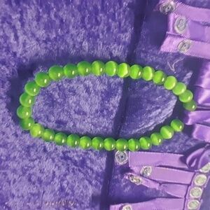 Green jade bracelet NWOT